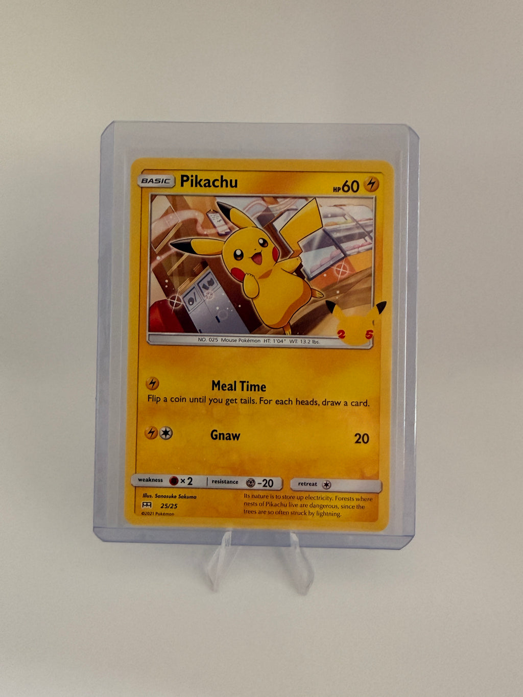 PIKACHU 25‘th anniversary Promo aus 2021