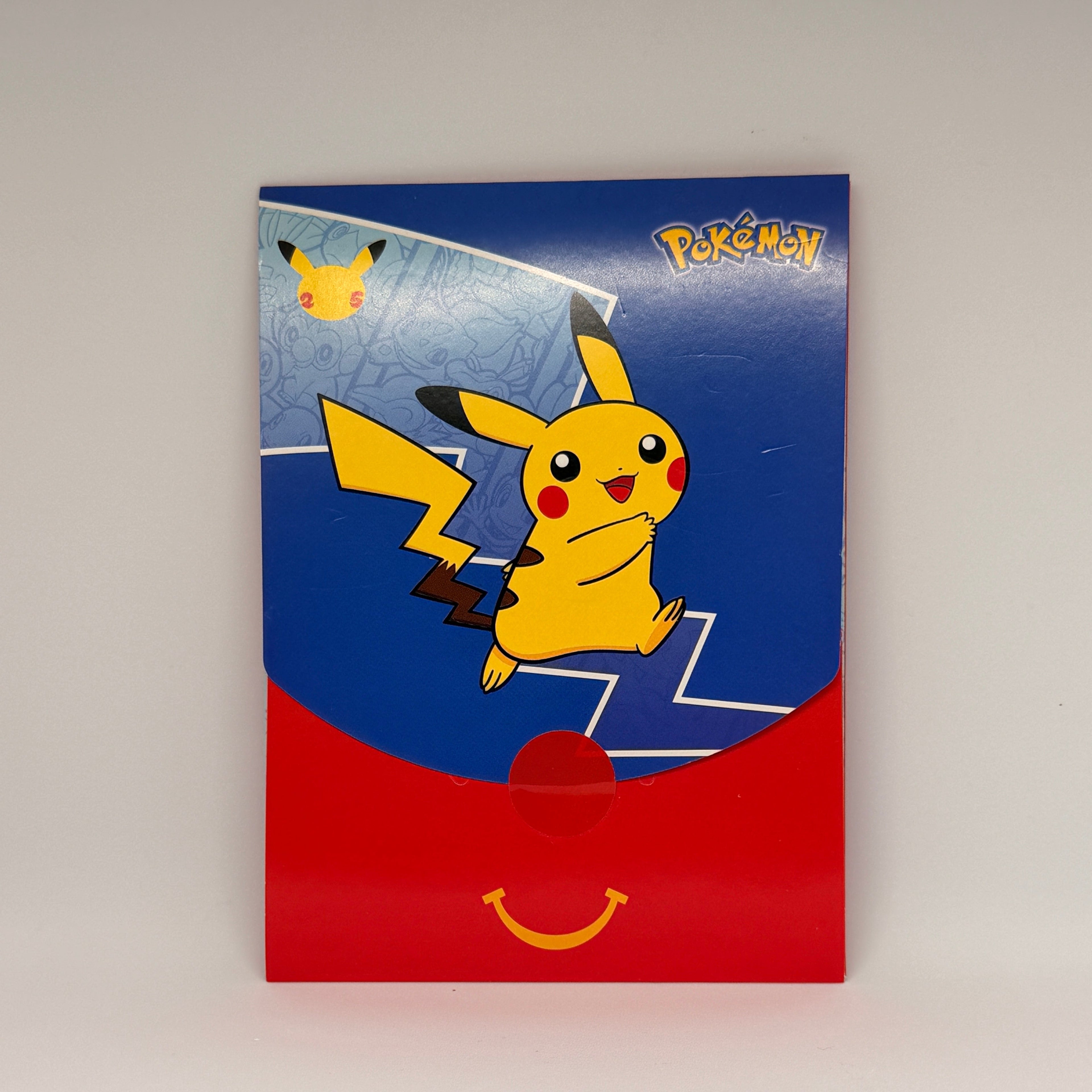 Happy Meal Pikachu folder aus 2021 - Hydropi Holo